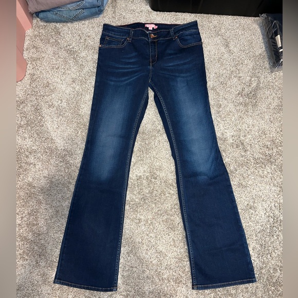 TED BAKER LONDON DARK WASH JEANS SIZE 32